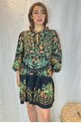 Vestido Curto Estampado Marcelle Farm